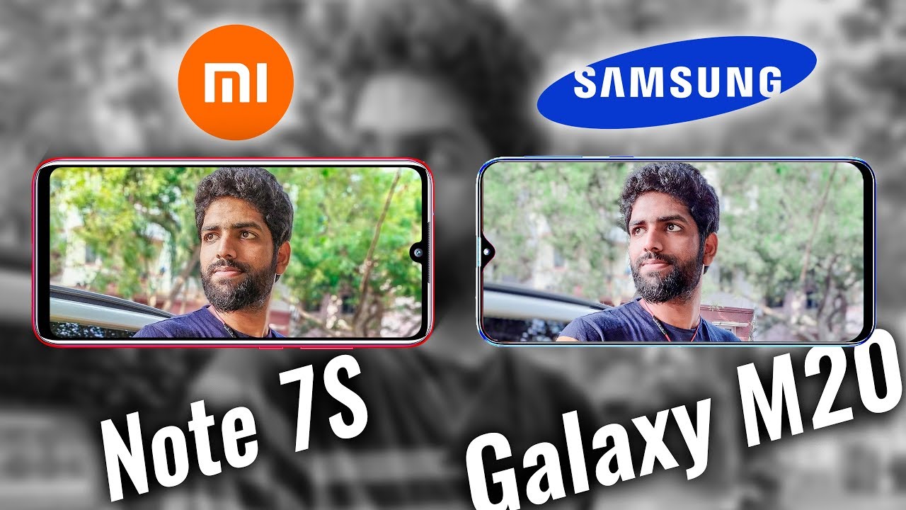 Redmi Note 7S vs Samsung M20 Camera Test / Comparison
