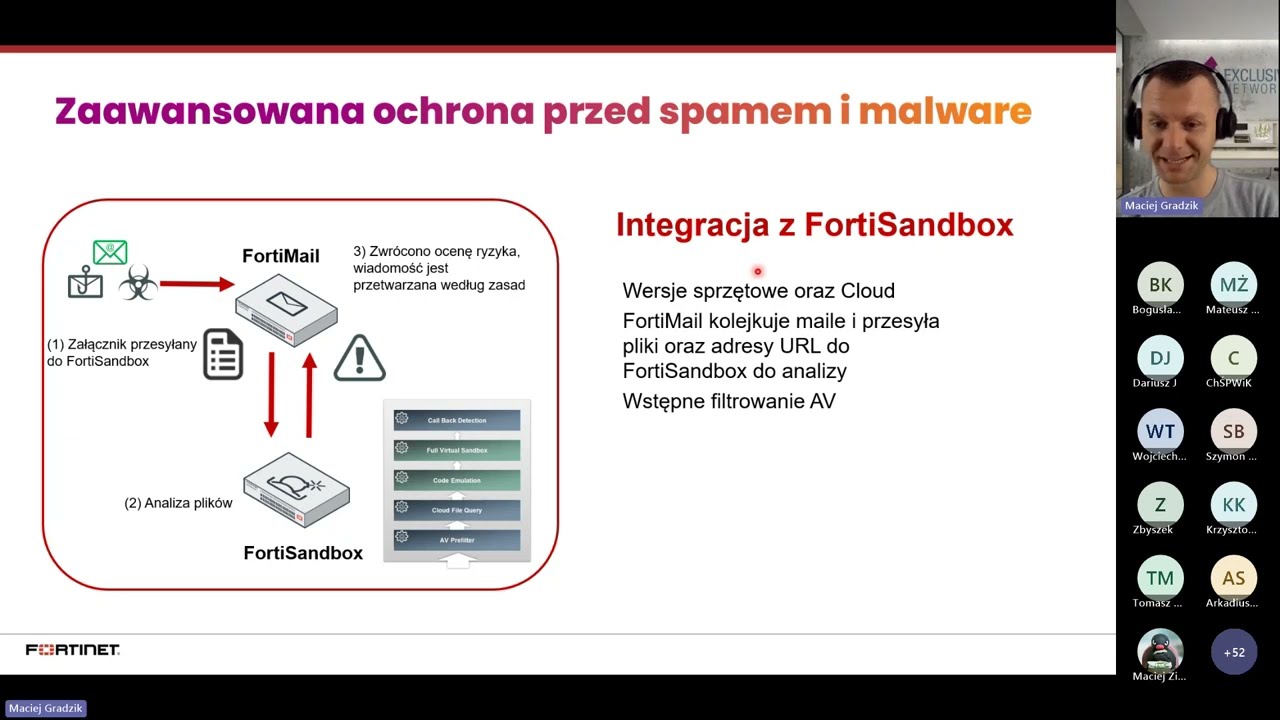 Ochrona poczty z wykorzystaniem rozwiązania FortiMail