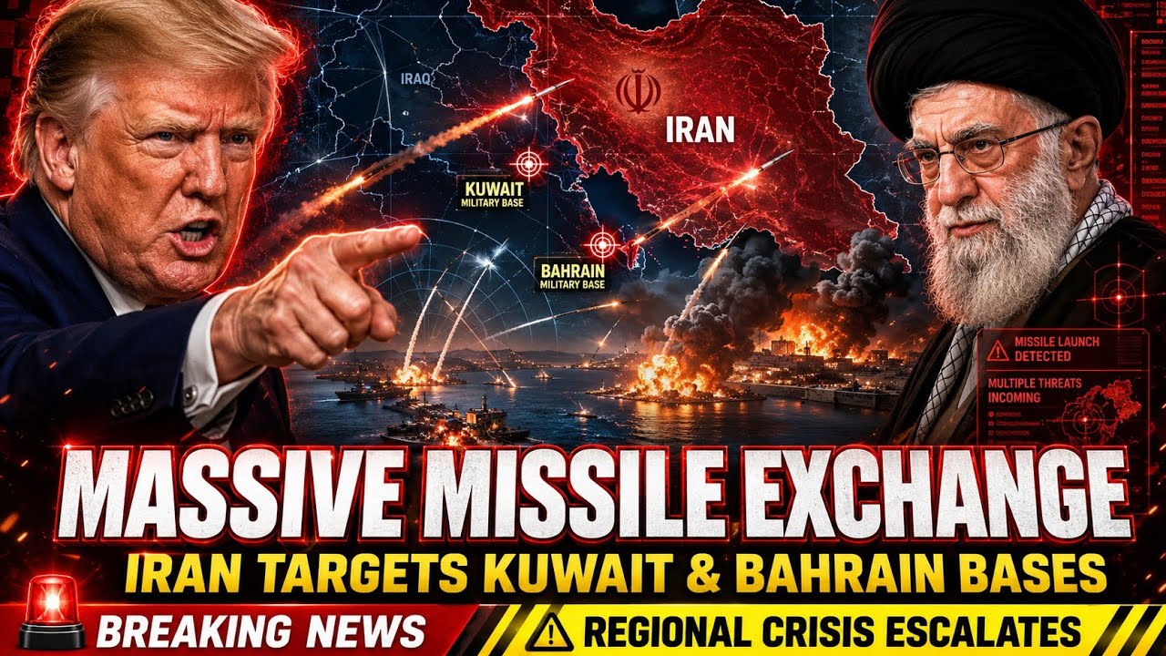 Iran Strikes Kuwait Bases After Qeshm Island Raids