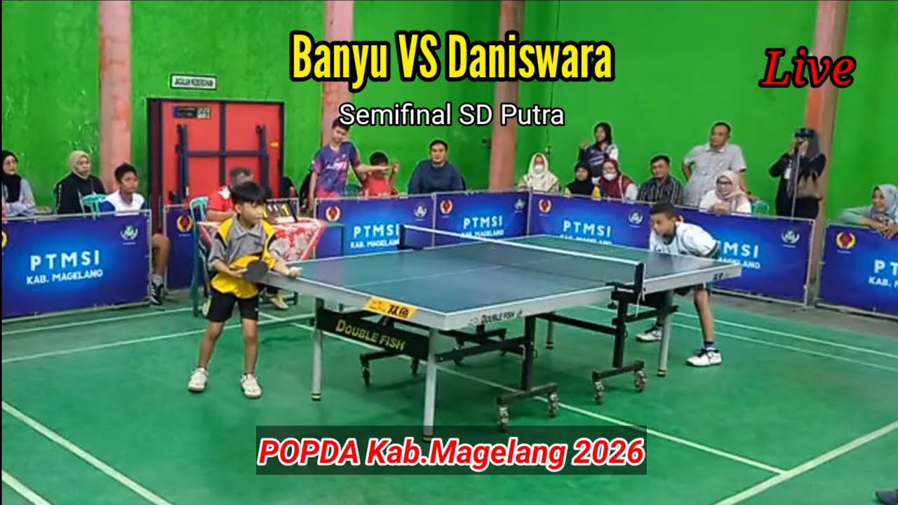Pertandingan Super Seru | Semifinal SD Putra | Banyu VS Daniswara | POPDA Kab. Magelang 2026 | Live