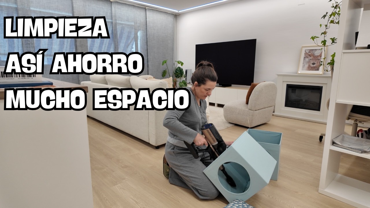 Rutina de limpieza y organización ASÍ AHORRO MUCHO ESPACIO