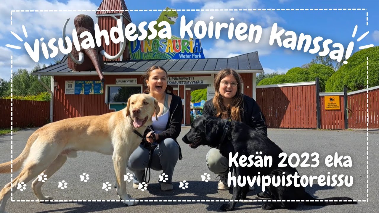 KESÄN EKA HUVIPUISTOREISSU Visulahti My Day