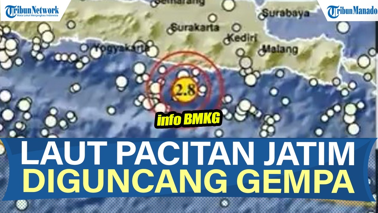 INFO BMKG GEMPA BUMI HARI INI KAMIS 6 MARET 2026 GUNCANG JATIM, BERPUSAT DI LAUT PACITAN