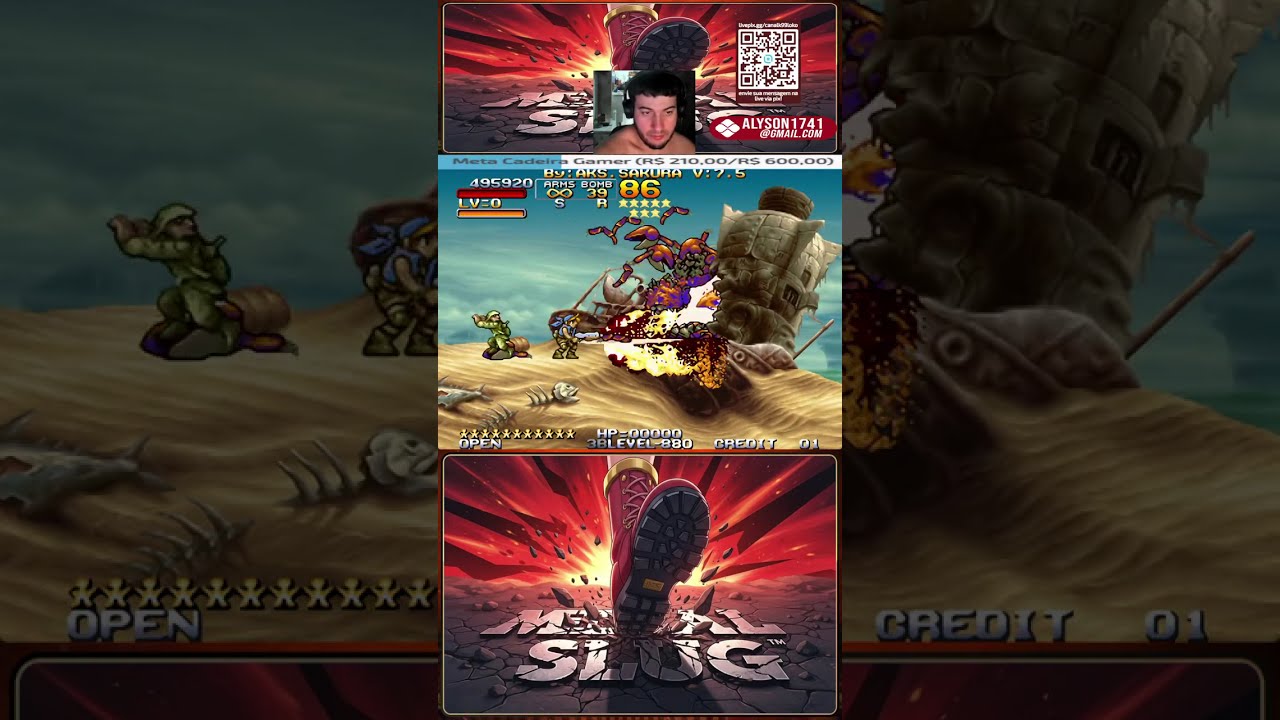 Metal Slug 3  Legend Unlimited Fire 7.5 By: AKS. SAKURA 18/01/26