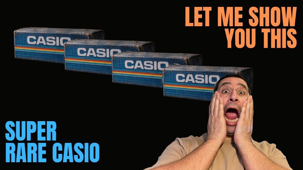 Вот ещё несколько моделей Casio из 80-х — и одна очень редкая.