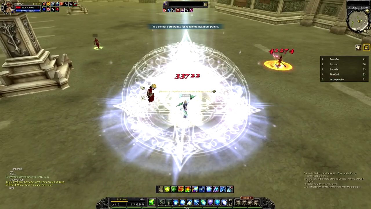 Silkroad Babel Survival Arena FreeeDy Wizard/Cleric /#2