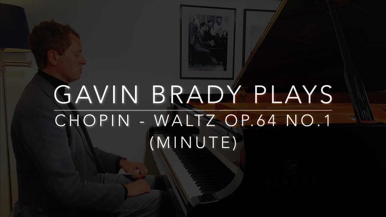 Chopin - Waltz op. 64 No.1 played by Concert Pianist Gavin Brady
