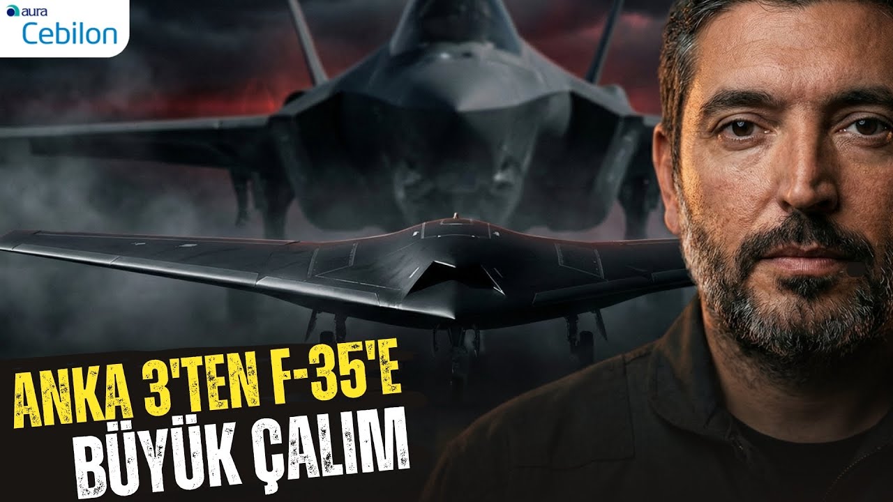 ANKA-3'ten F-35'e Büyük Şok - Hangisi Daha Görünmez? (29 KM Şoku!)