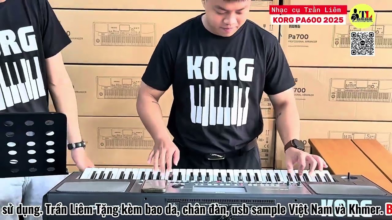 Tôi Ru Em Ngủ - Korg Pa600 New quá tuyệt vời, chất âm mạnh mẽ, đầy sức sáng tạo