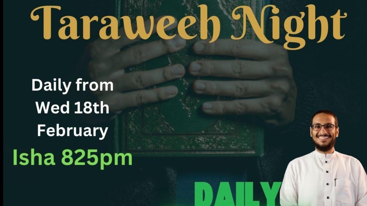 Taraweeh prayer & Juz A Day