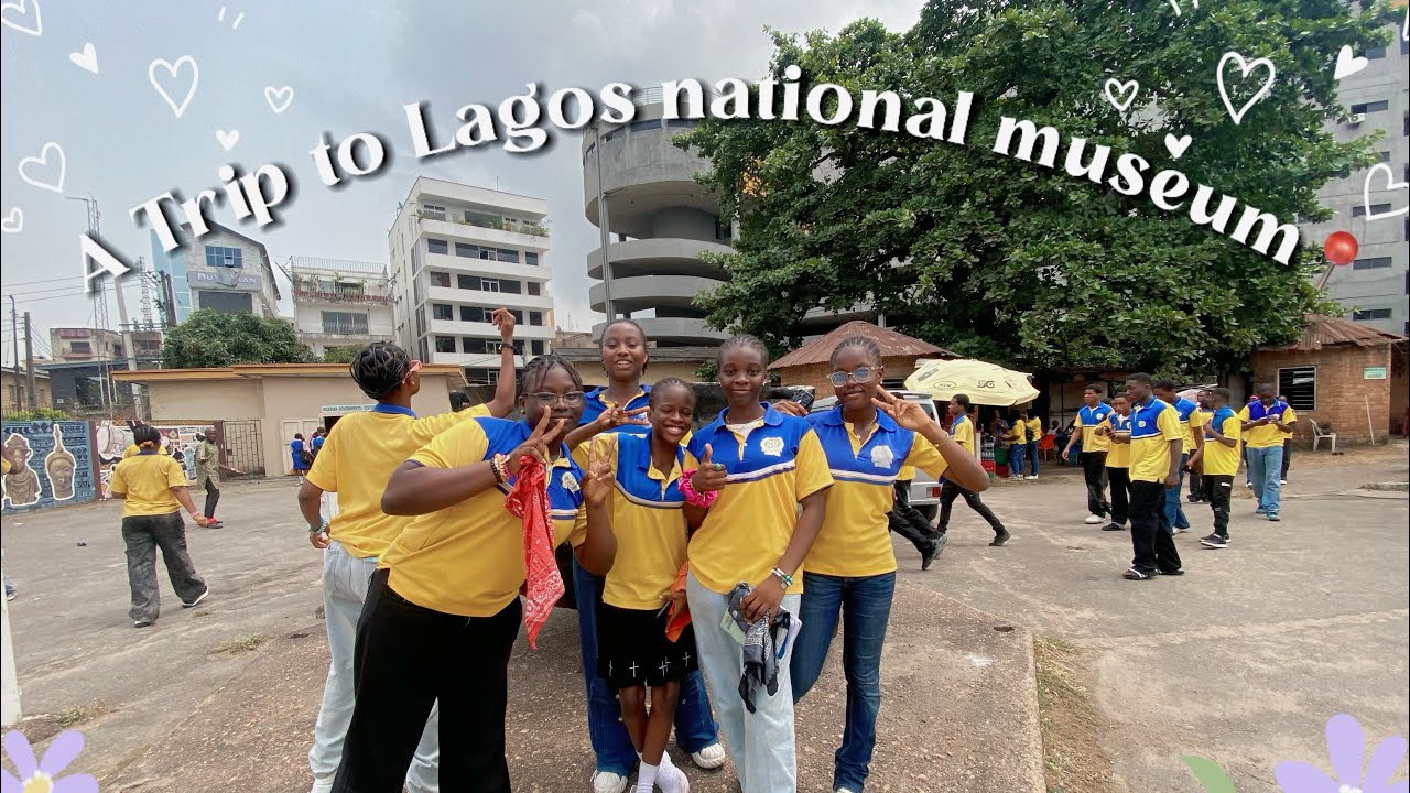 We went on a trip to the national museum in Lagos, Nigeria📍//Abubakar Favour #vlog #school #trip
