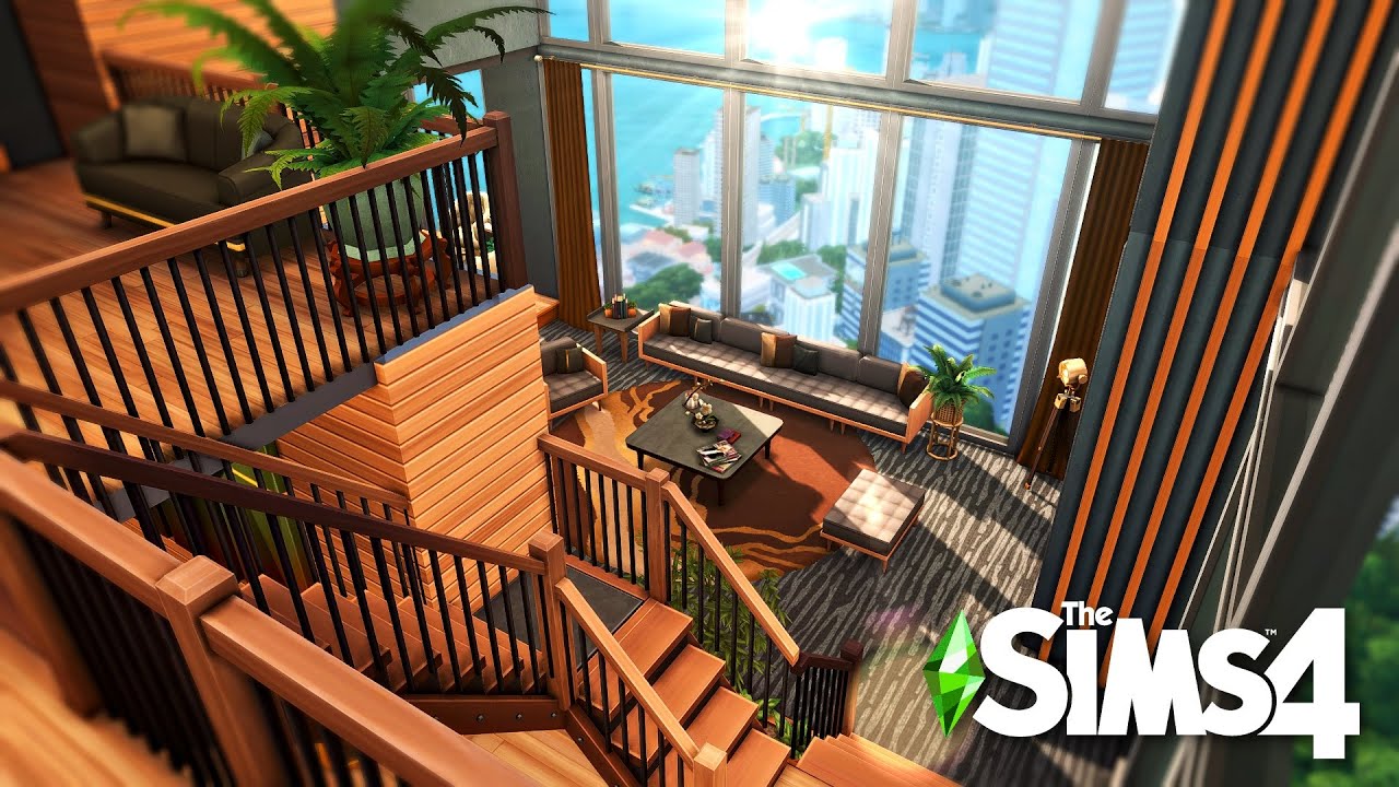 РОСКОШНАЯ КВАРТИРА || ФАЙЛ СОХРАНЕНИЯ ЦВЕТУЩЕГО СООБЩЕСТВА || The Sims 4 Быстрая сборка — БЕЗ CC