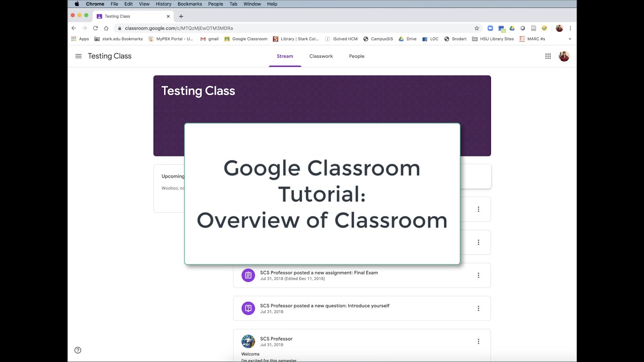 How to use Google Classroom: Stark College & Seminary, Theological Research and Writing
