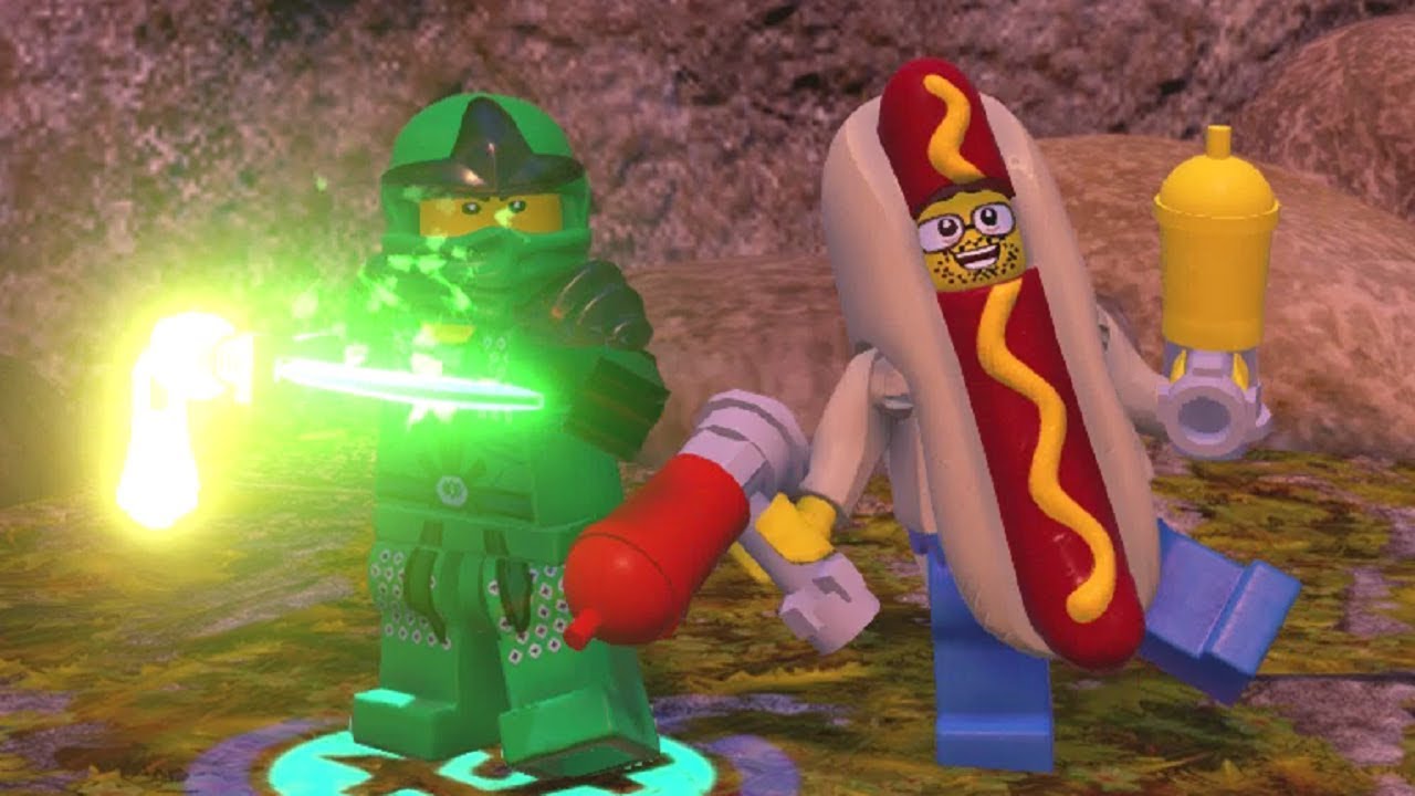 The LEGO Ninjago Movie Videogame - Dark Ravine 100% Guide (All Collectibles)