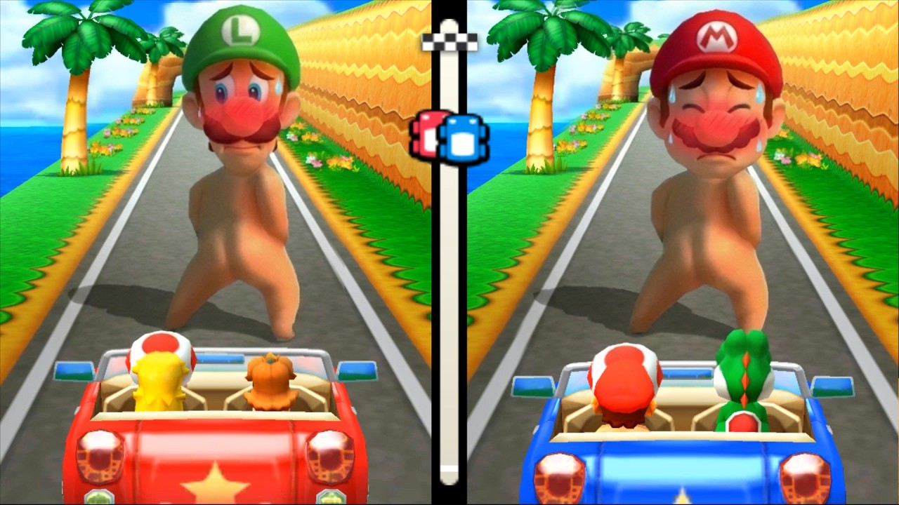 【マリオパーティ100ミニゲームコレクション】ミニゲームマリオVsヨッシーVsピーチVsデイジー(最強CPU｢たつじん)