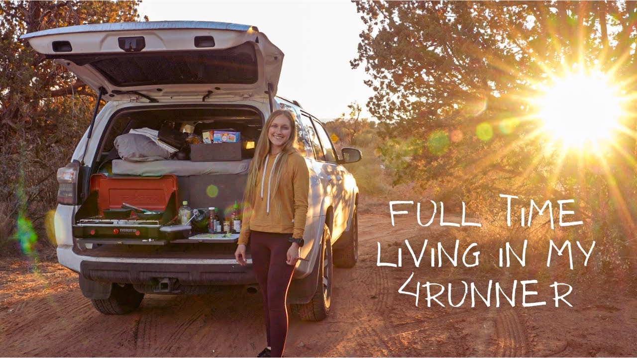 Typical Day LIVING in a 4RUNNER (Sedona version) - Packing, Changes of Plans, & Cooking