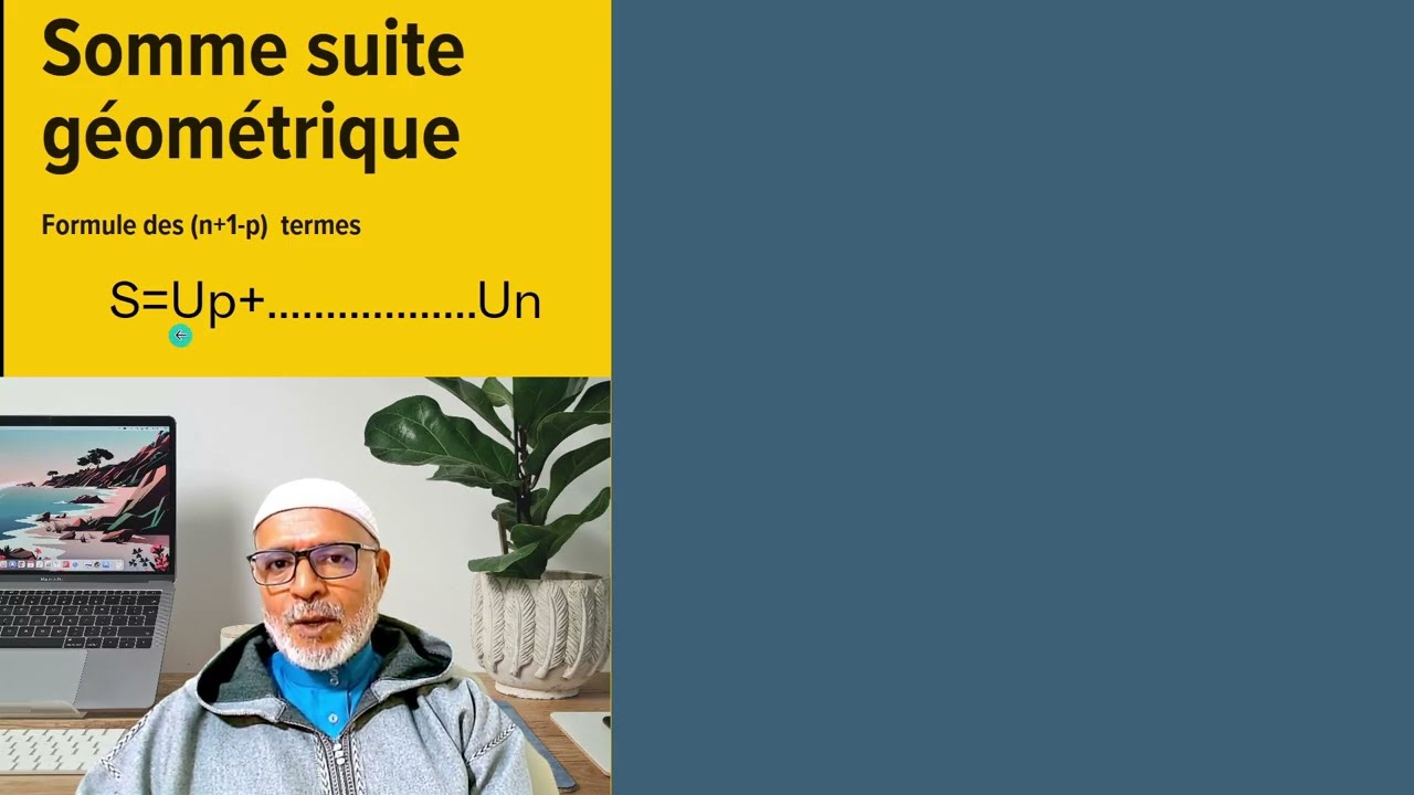 Somme des tremes d une suite