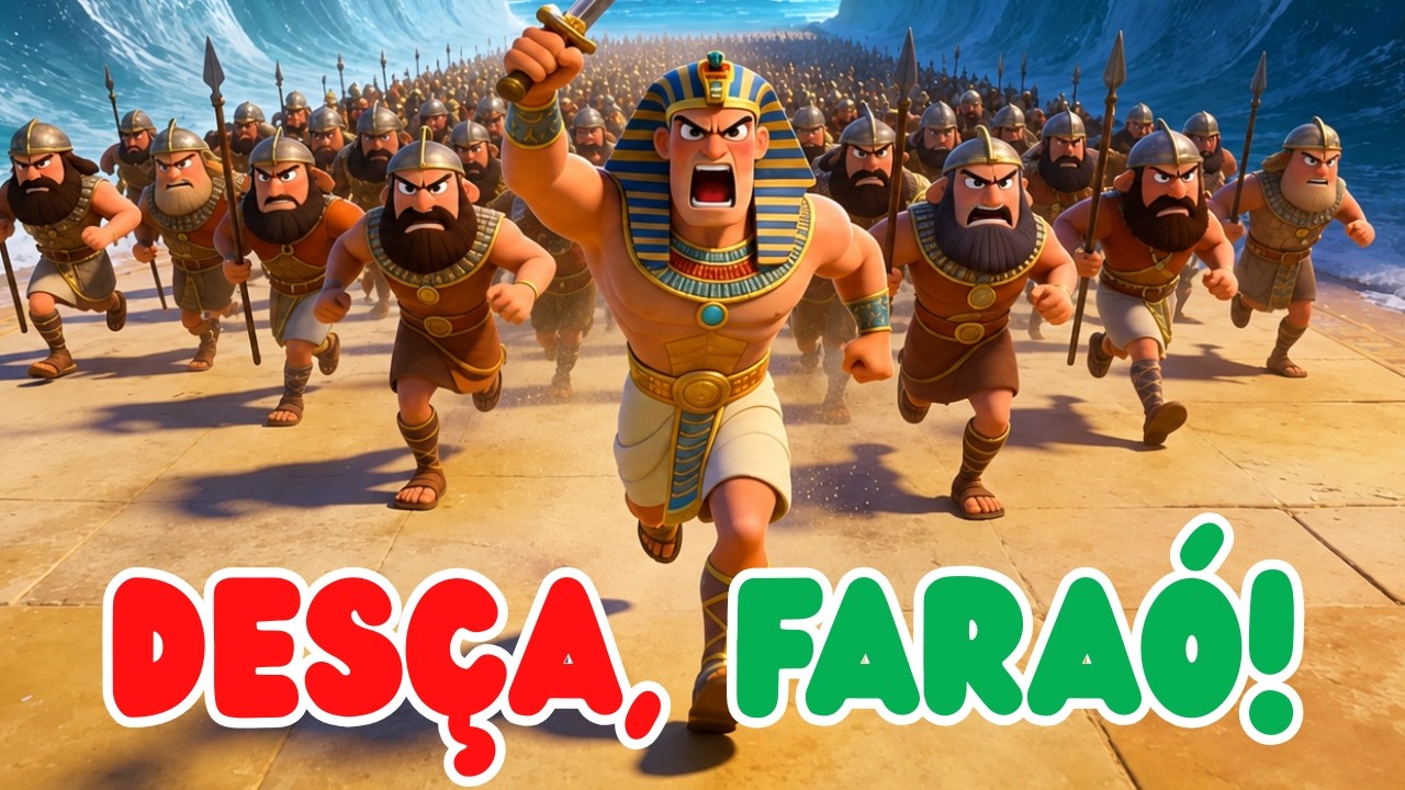 🎵 Desça Faraó - Música Infantil Cristã: As Estrelinhas De Jesus ⭐