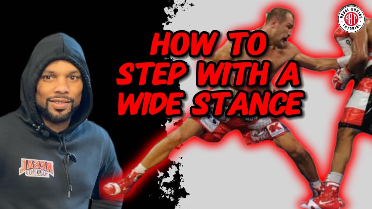 Mastering Wide Stance: Boxing Footwork Tutorial for Perfect Rear Foot Leading!