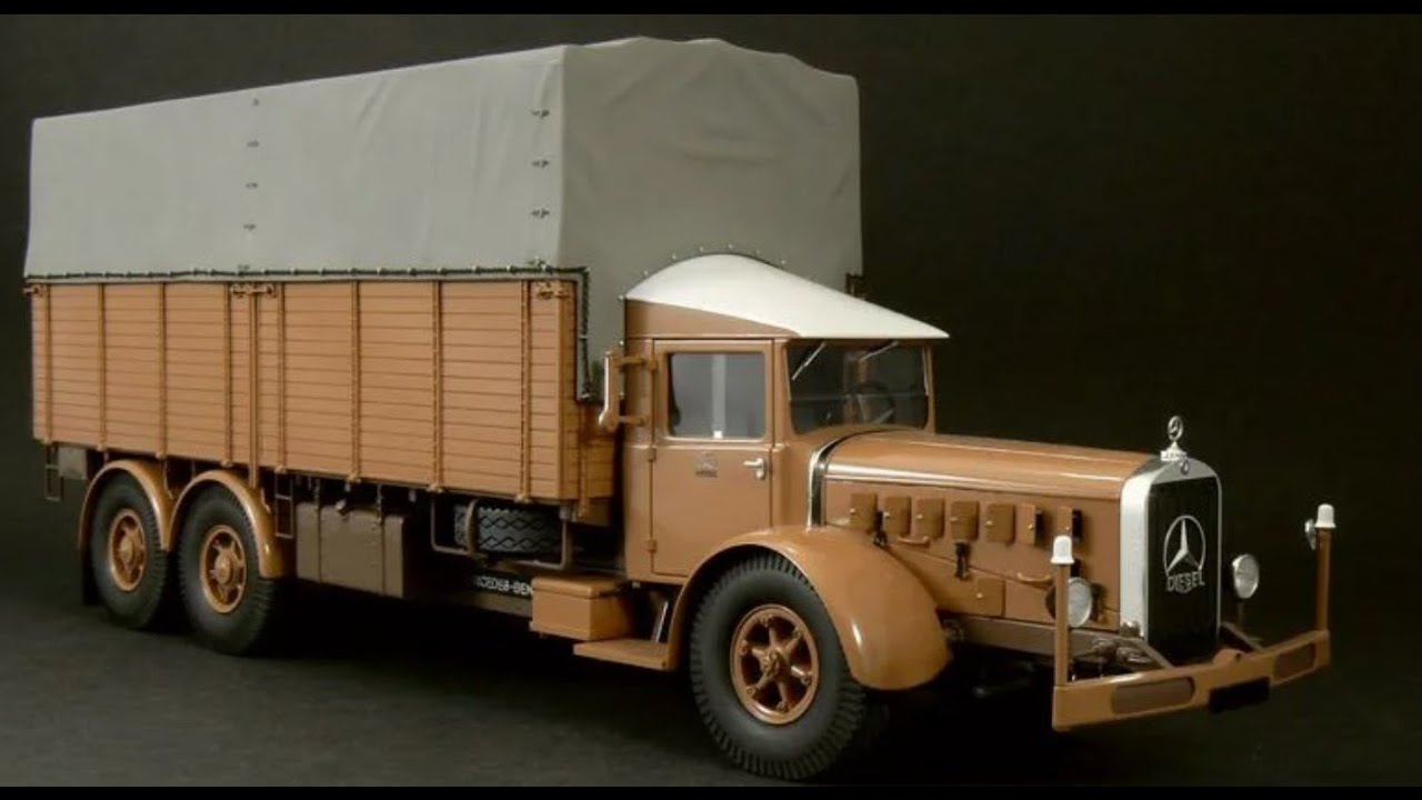 Немецкие грузовики Мercedes Benz L6500, 8500, 10000