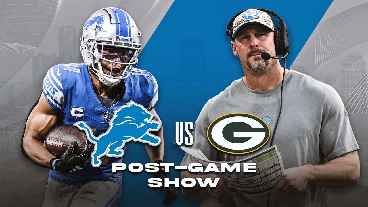 DETROIT LIONS VS. GREEN BAY PACKERS LIVE POSTGAME SHOW | Sunday, November 23rd, 2025