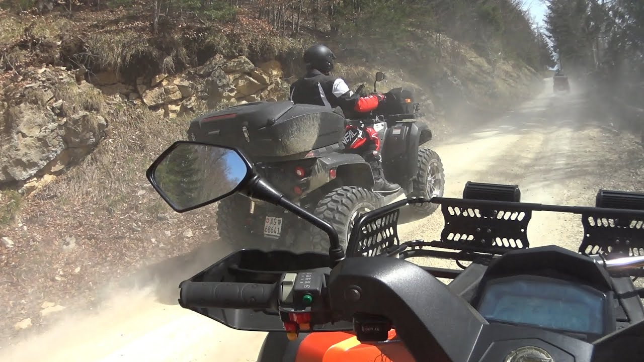 CF-MOTO Terralander 800 - ATV-Frühling im Jura