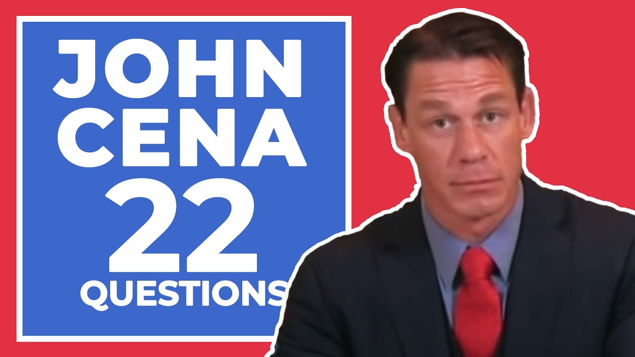John Cena Answers 22 Questions about Himself