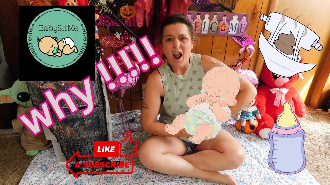 Baby sit Me App//Let's try it // Testing and Review #rebornroleplay #babysitmeapp