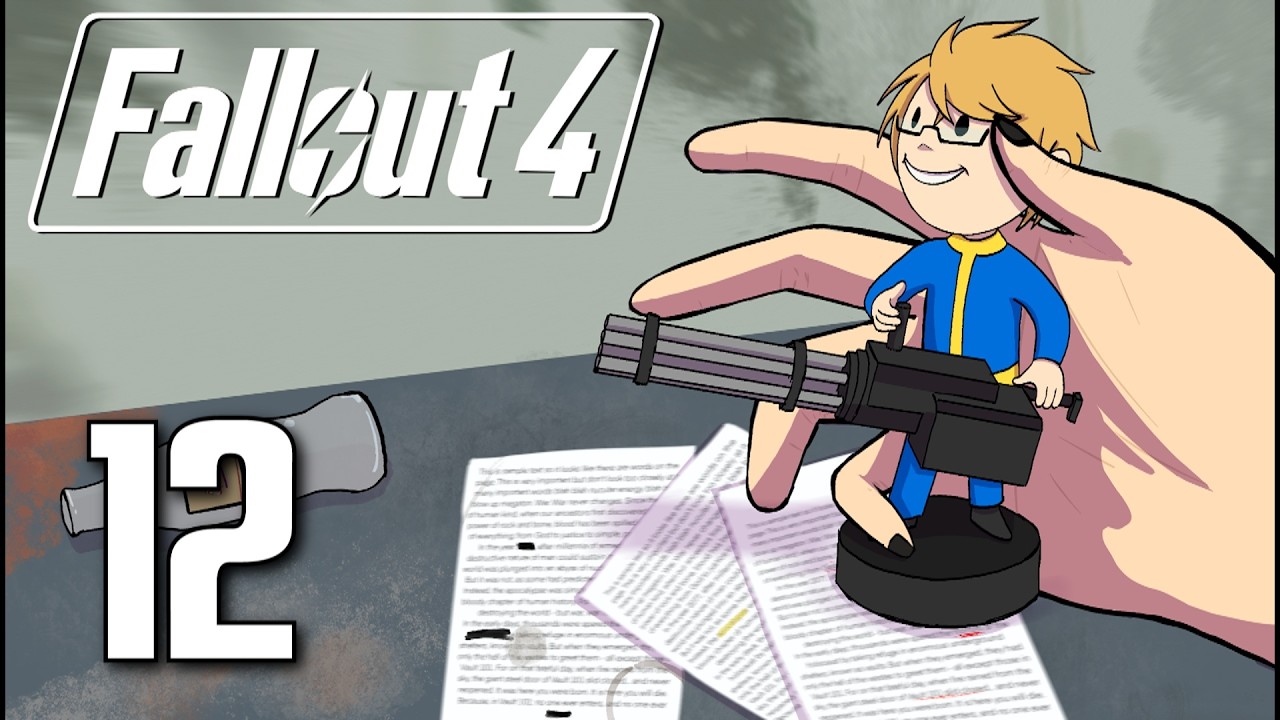 Fallout 4 Playthrough Part 12 | Taking Out A Raiders Base