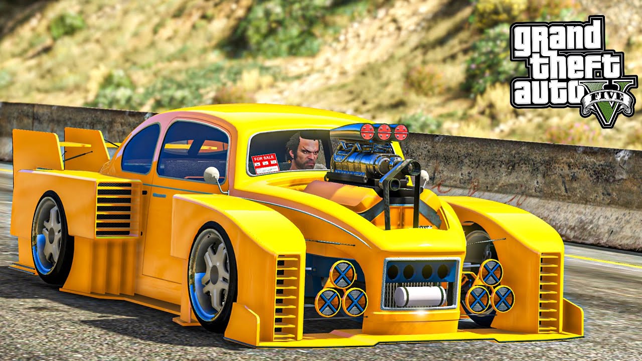 เปลี่ยนรถเต่าเป็นรถซิ่ง ช่างอั๋นโมดิฟาย | GTA V Mod
