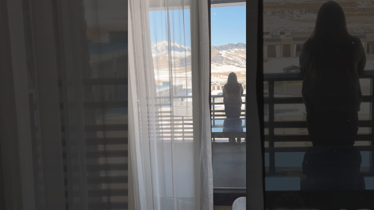 Woke Up to This UNREAL View at Shahdag hotel & Spa | Azerbaijan travel