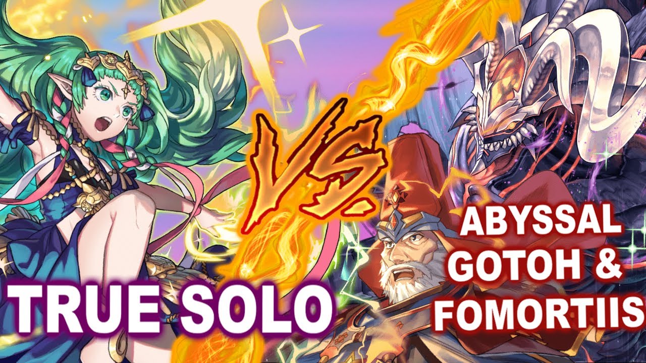 Sothis True Solo vs. Fomortiis & Gotoh - FEH MHB (Abyssal)