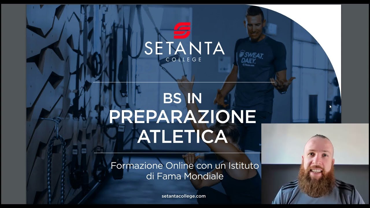 Laurea in Preparazione Atletica (finalmente in Italiano)