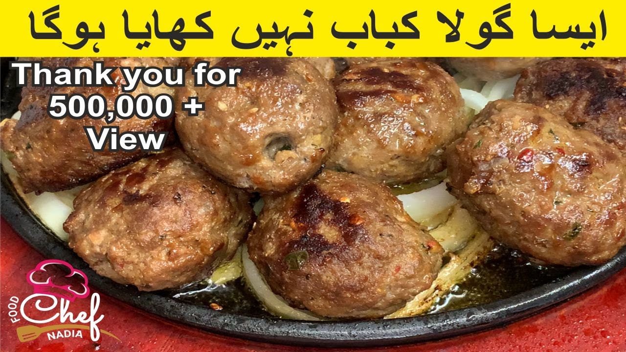 Gola kabab, chicken kabab seekh kabab meat balls bihari Cabab, adana kebabı meat balls galouti kabab