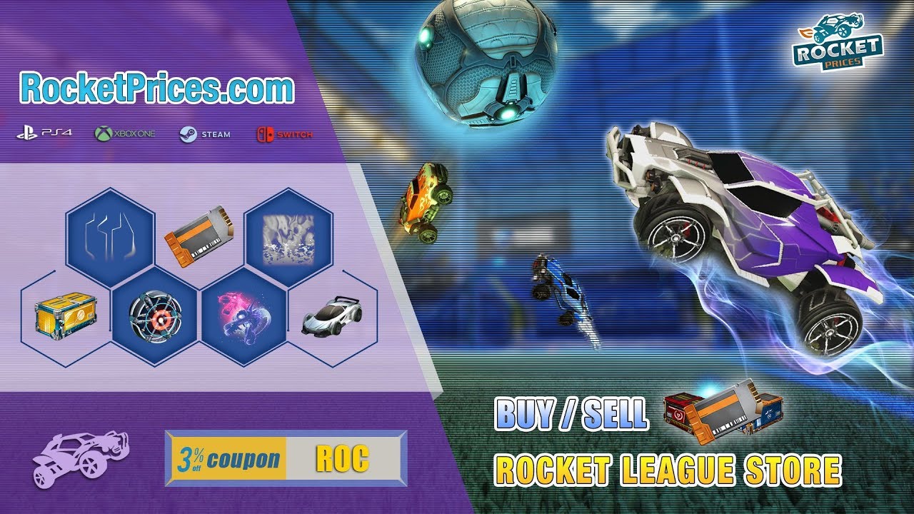 🚀Top Rocket League Items Store - RocketPrices.Com ⚽ | Enjoy Best RL Trading Service!