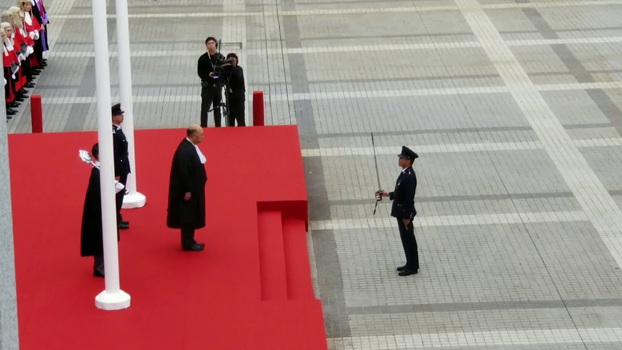 Hong Kong Police Guard of Honour&Band of the Hong Kong Police@Opening of the Legal Year 2019