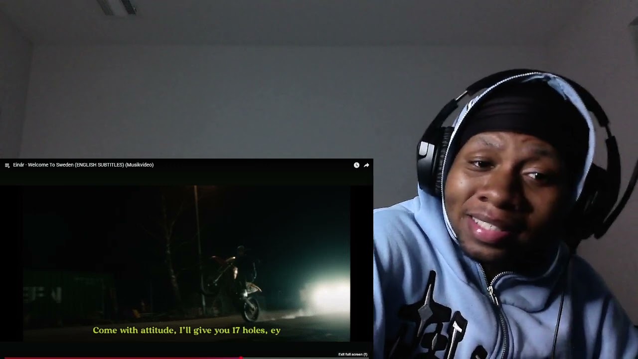 American Reacts To Swedish Rap Einár - Welcome To Sweden (ENGLISH SUBTITLES) (Musikvideo)
