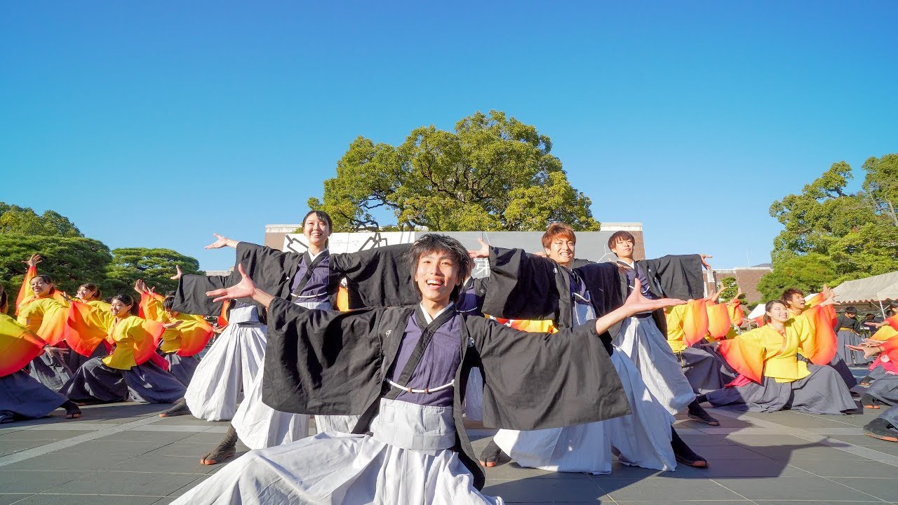 [4K] 京炎 そでふれ！彩京前線 『彩歩』　のつきみ祭 2019