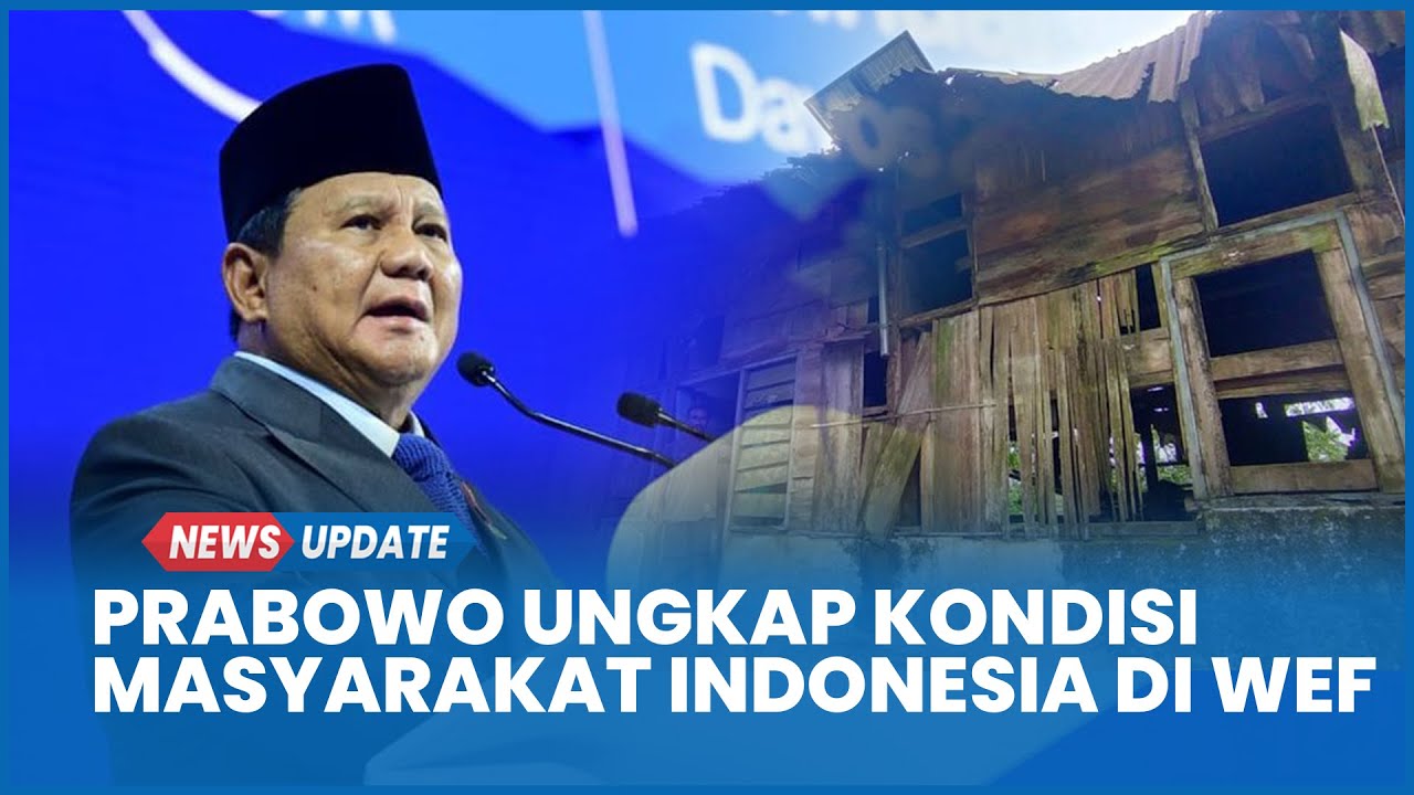 Prabowo di WEF: Banyak Rakyat Saya Makan Nasi Garam, namun Mereka Tersenyum