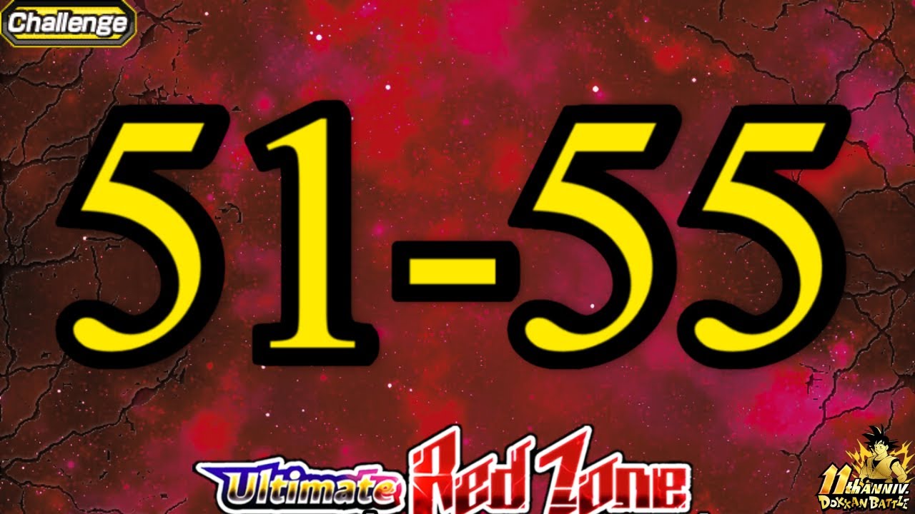 RE-CLEARING ALL 70+ STAGES!! ULTIMATE REDZONE EVENT!! STAGES 51-55!! [DBZ: Dokkan Battle]