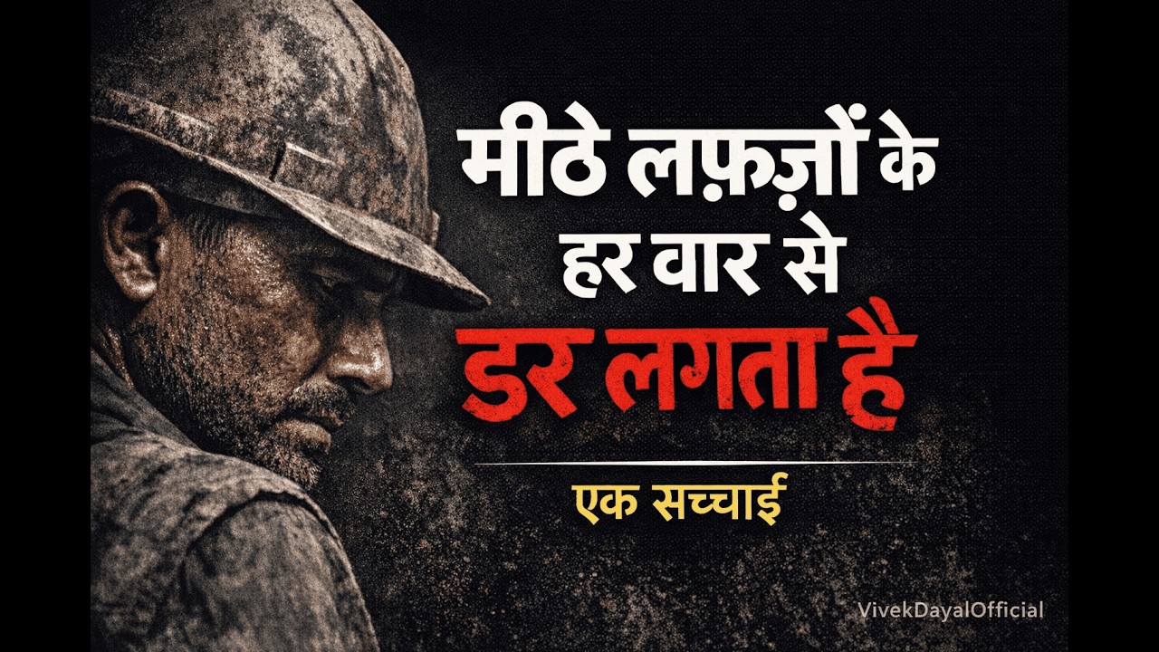 मीठे लफ़्ज़ों के हर वार से डर लगता है | एक सिनेमैटिक हिंदी कविता