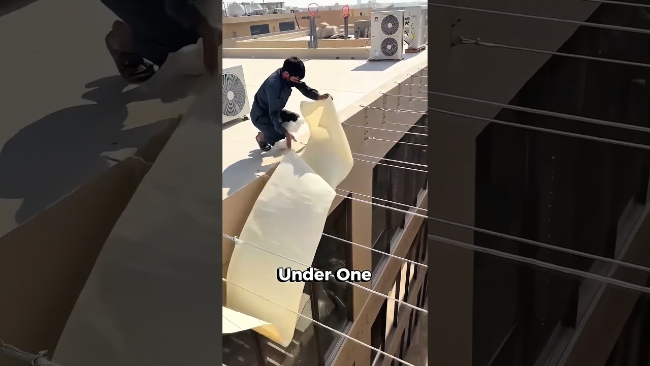 Why Saudi Arabia Uses Fabric Roofs Like This 🤯
