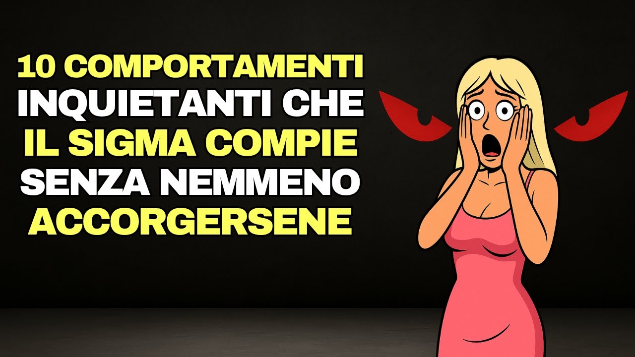 💥 10 AZIONI SPAVENTOSE che l’UOMO SIGMA compie SENZA ACCORGERSENE