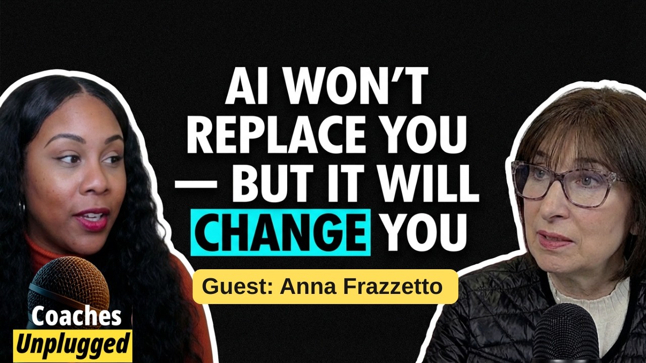AI Won’t Replace You — But It Will Change You | Leadership in 2026 with Founder-CEO Anna Frazzetto
