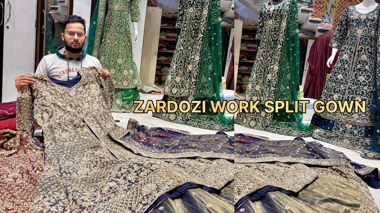 Hyderabadi Bridal Collection | Pure Zardozi Work Lehengas | Royal Wedding Wear ✨part:1