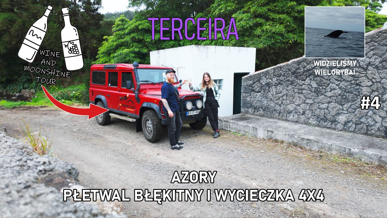 WIDZIELIŚMY PŁETWALA BŁĘKITNEGO | WYCIECZKA LAND ROVEREM 4X4 | AZORY | TERCERIA | #4