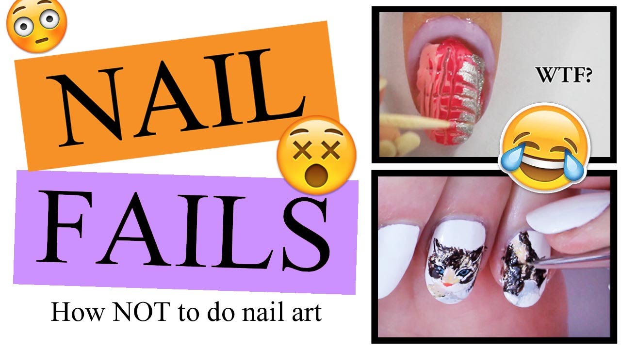 NAIL FAILS with Nailed It NZ | How NOT to Paint Your Nails!