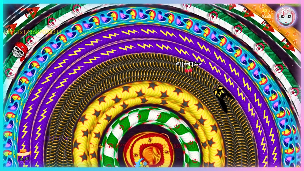 WORMATE IO - 13 Million Score Worm got circled | Will I Survive?