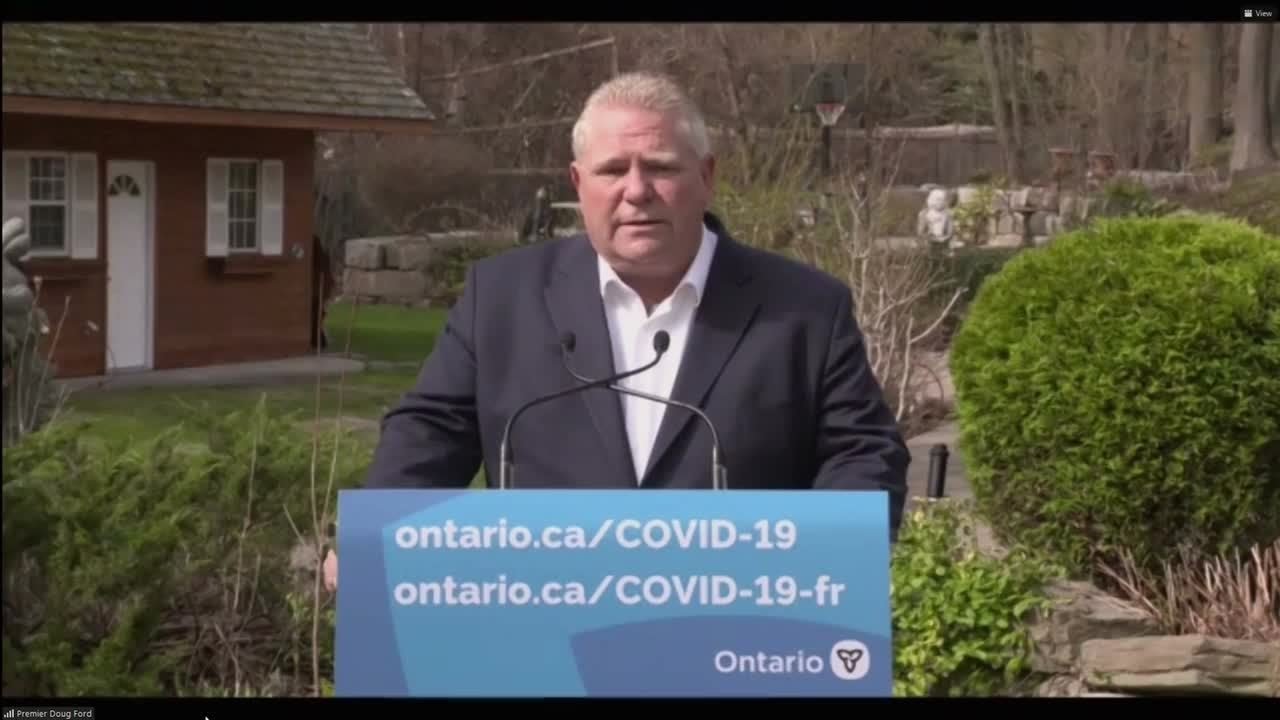 'We made a mistake': Premier Ford apologizes for enhancing police powers