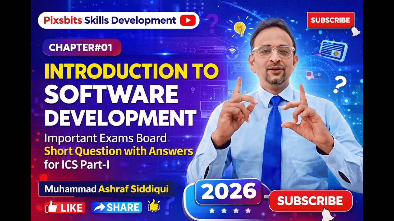 Unit 1 | Introduction to Software Development | Important Board Short Questions with Answers | ICS-I